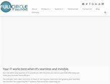 Tablet Screenshot of fullcircle-its.co.uk